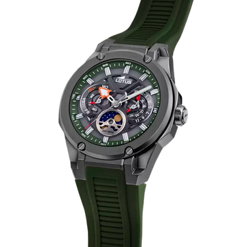 Lotus Vortex Grey Dial Moonphase Men’s Watch | 18946/5